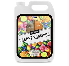Carpet Cleaner Shampoo Citrus 5L Pet Friendly All Machines Deep Clean Solution 3.60 per litre