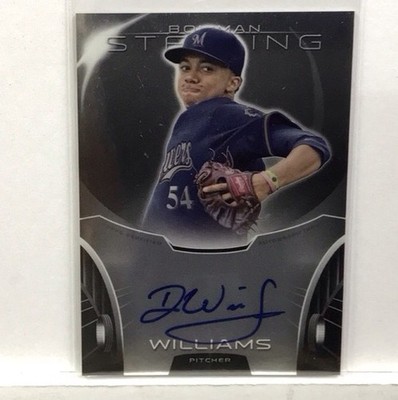 2013 Bowman Sterling - Prospect Autographs Devin Williams #BSAP-DW (AU, RC) O
