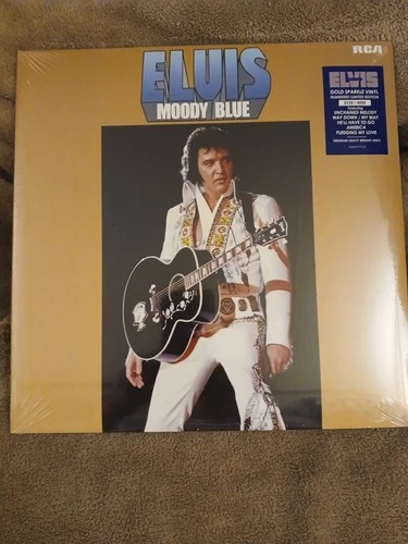 Elvis Presley – Moody Blue - FTD Number 0330/4000 - 2x 180-Gram Gold Sparkle LP.