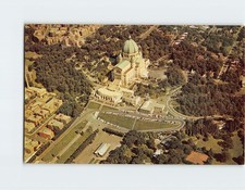 Postcard Aerial View Saint Joseph Oratory of Mount Royal Montréal Québec Canada
