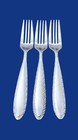 Oneida WAYCROSS 18/10 Stainless Flatware -- Set of 3 Salad Forks 7 1/8"