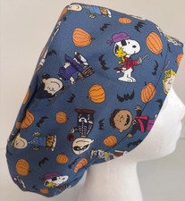Snoopy Halloween Adjustable Medical Slim Lid Surgery Hat Euro Scrub Cap