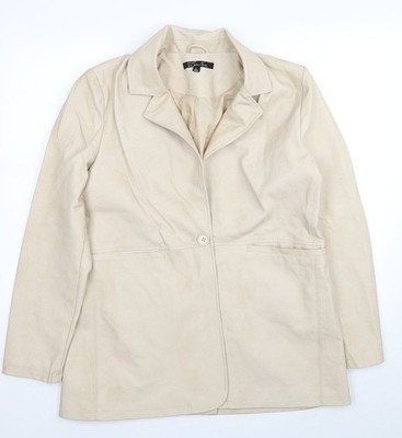 Lys Noir Damen Mantel Jacke beige Größe XL Schnalle