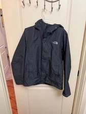 Northface Men’s Antora Jacket TNF Black 3Pc Hood. Waterproof & Wind Proof Sz M