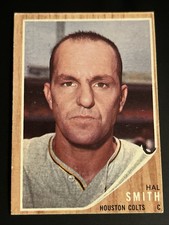 1962 Topps #492 Hal Smith Houston Colts Semi-Hi # Complete Set Break