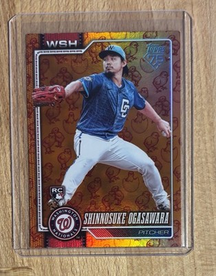 2026 Topps Series 1 Shinnosuke Ogasawara RC #32 Easter Holiday Chicks Nationals