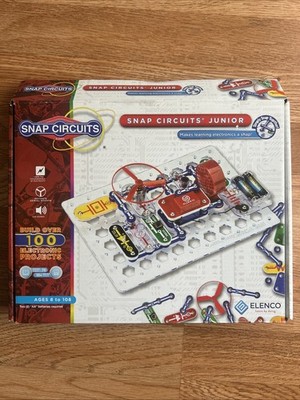 New Snap Circuits Junior SC-100 Electronics Education Activity Kit 100+ Projects