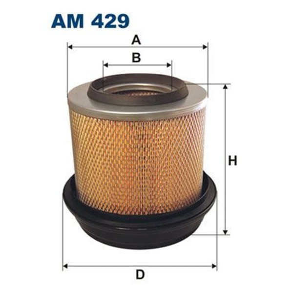 Filtron Luftfilter Filtereinsatz Passend FüR MERCEDES-BENZ T2/LN1 | AM 429-image