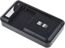 Cargador de Batería Universal Móvil 3.8V Indicador LED para Celulares 1 Puerto USB