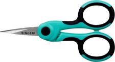SINGER 00557 4-1/2-Inch ProSeries Detail Scissors with Nano Tip, Teal
