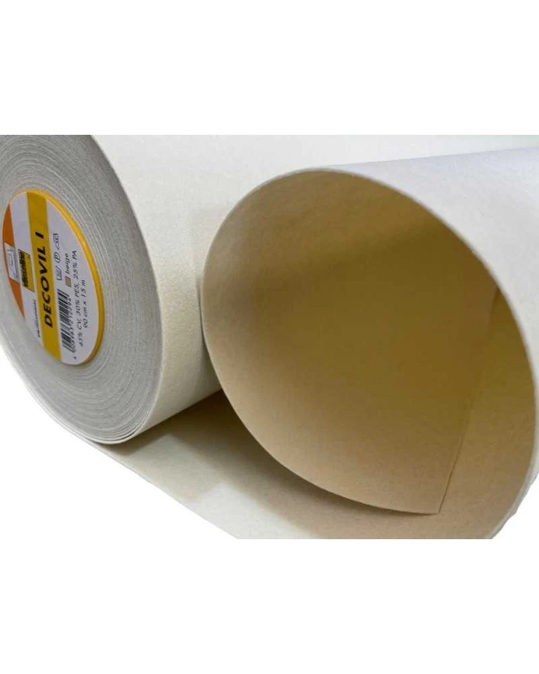 30 Cm Tessuto Interfodera Decovil Stirabile Stabilizzatore Termoadesivo Alto 90  - Immagine 4 di 4