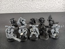 Chaos Space Marine Legionnaires Squad of 10x, 1x Missing Arm, Tack Warhammer 40K