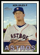 Ken Giles 2016 Topps Heritage #225 Houston Astros 27040 Baseball Card