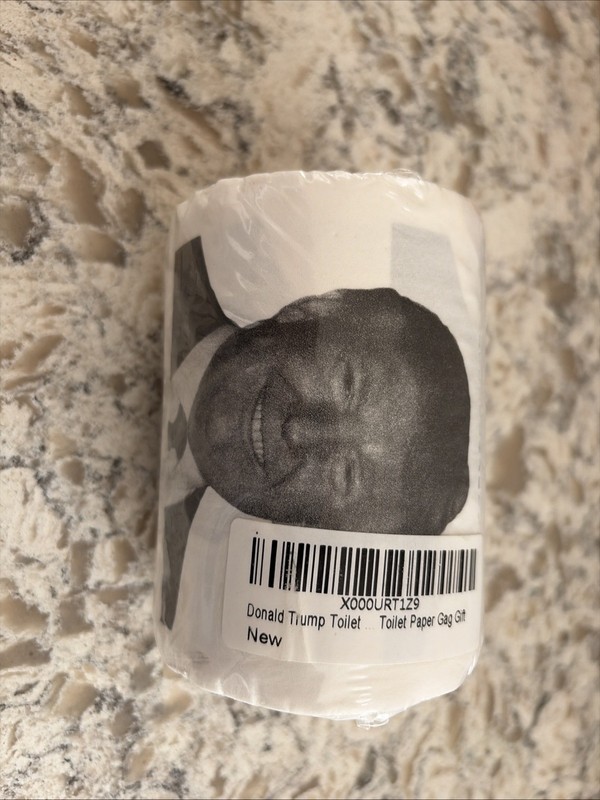Donald Trump Toilet Paper Gag Gift