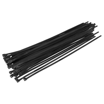 Sealey Kabelbinder 450 X 7,6Mm Schwarz Packung Mit 50 CT45076P50