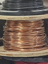 6 awg Solid Bare Copper Cut to Order 10' Increments