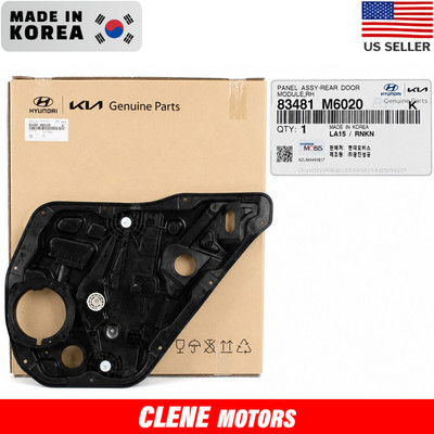 Genuine Rear Window Regulator RIGHT RH for 2019-2024 Kia Forte Sedan 83481-M6020