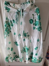 Beautiful Flowy Floral Maxi Cottagecore Skirt Sz Medium