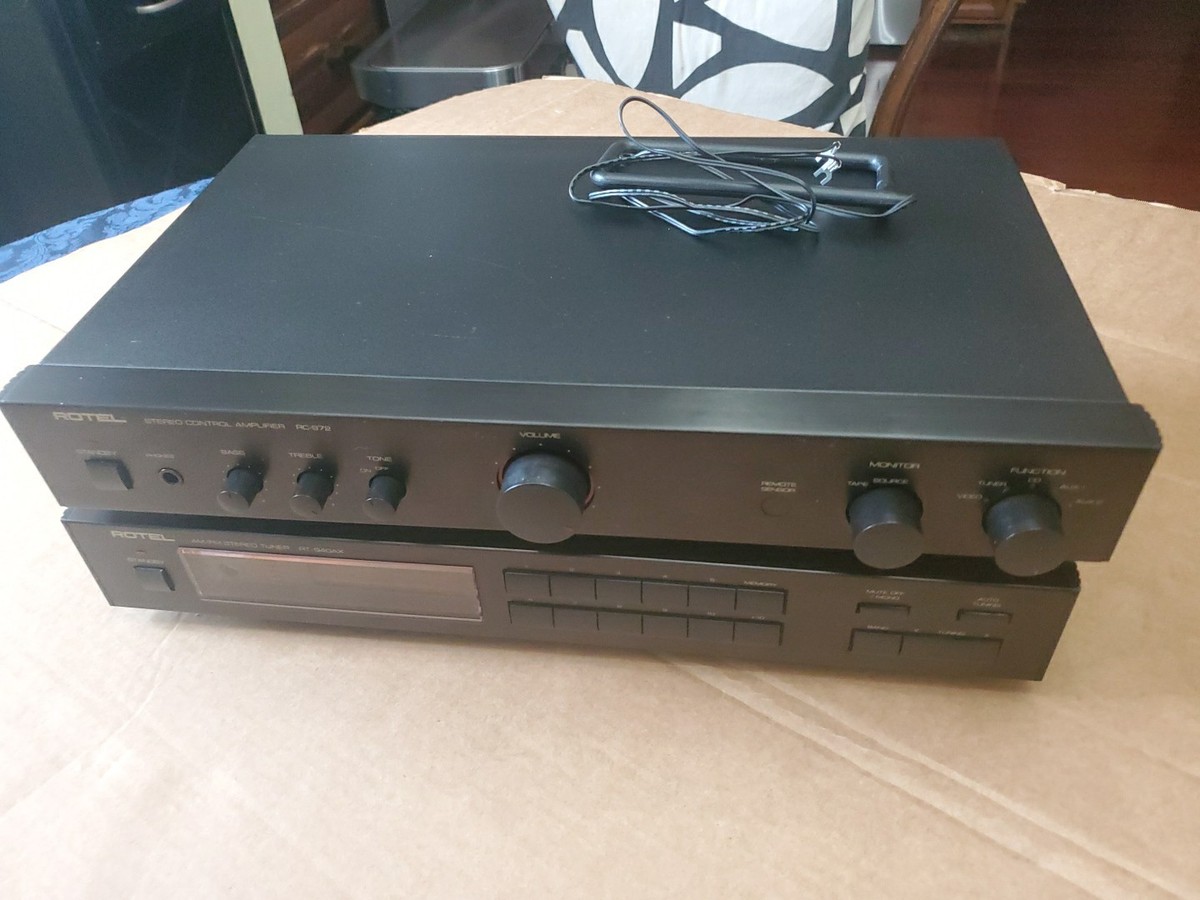 Rotel RC-972 Stereo Integrated Amplifier + RT-940AX AM/FM Stereo