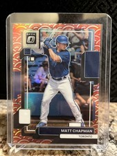 2022 Panini Donruss Optic Matt Chapman Photon Prizm #151 Blue Jays Case Hit SSP