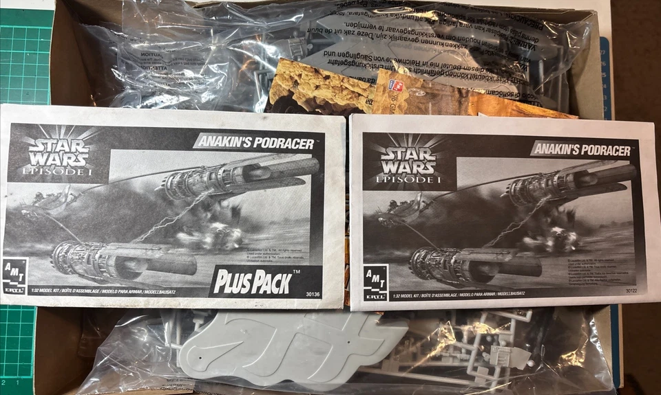 Star Wars Episode One Anakins Podracer Model Kit 1/32 Scale TWO Kits. - Image 2 of 4