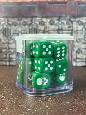 Warhammer 40,000 Age of Sigmar Dice 12mm green Warhammer 40k GW Tabletop 1812 