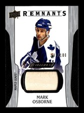 2024-25 Upper Deck Engrained Icons #R-MO Mark Osborne Remnants Gold #/25