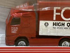 Corgi Focal Point Fires Volvo Curtain-sider in scale 1:64 - Limited Edition