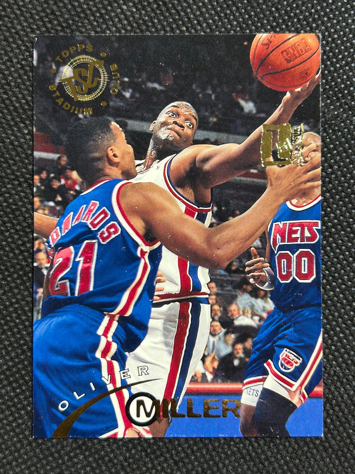 1994-95 Topps Stadium Club 1st Day Issue #288 Oliver Miller Pistons