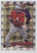 2023 Panini Chronicles Draft Picks Donruss Retro Pink Justin Fields #10 13a1