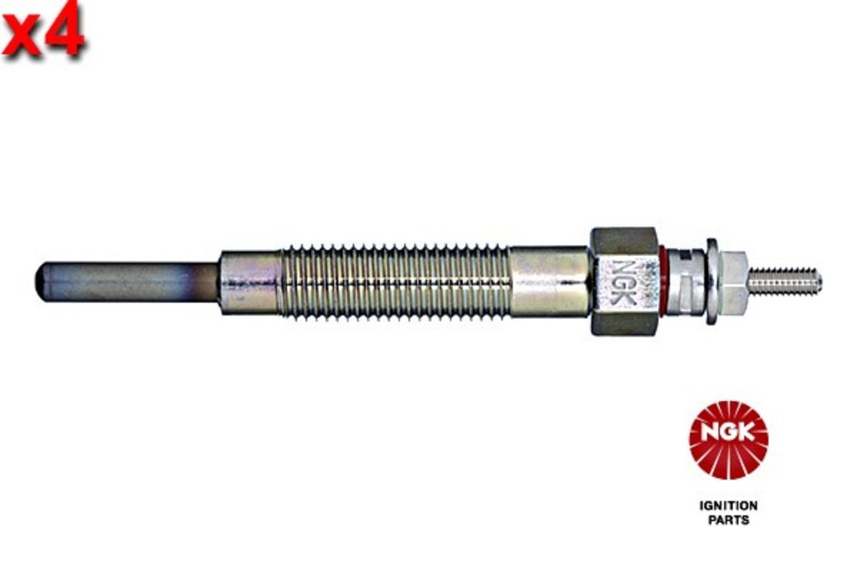 NGK 4x Glow Plug For HYUNDAI H100 MITSUBISHI Colt II III L 200 82-00 MD050212