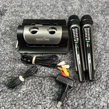 Magic Sing Portable Karaoke System Wireless Model: ET18K Korean Version TESTED