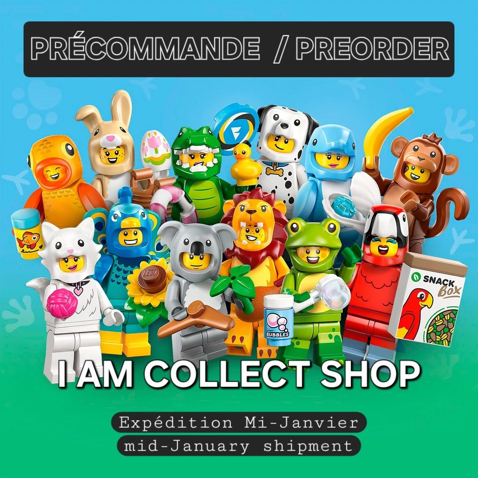 LEGO SERIE 28 MINIFIGURES Animaux Costume 71051 - PRECOMMANDE - NEUF / Aux Choix - Photo 2/2