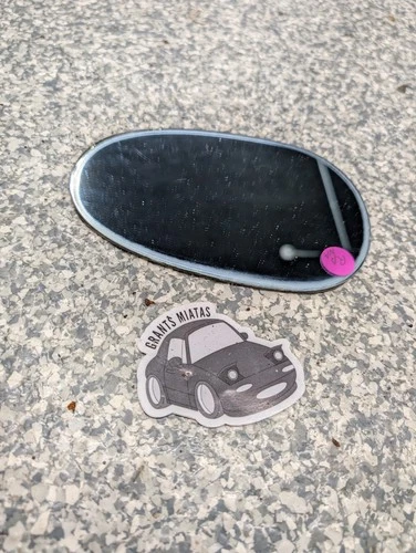Mazda Miata MX-5 1990-1993 OEM Driver Side Manual Mirror Glass