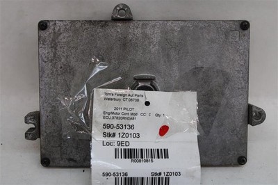 Used Engine Control Module (ECM) fits: 2011 Honda Pilot Electronic Control Modul