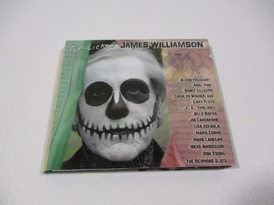 James Williamson Re-Licked CD + DVD Digipak 2014 Leopard Lady