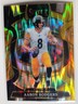 Aaron Rodgers 2025 Panini Select Black Gold Shock #51 Pittsburgh Steelers 