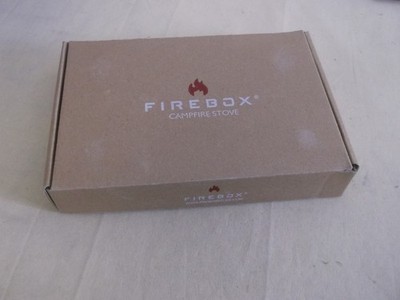 FIREBOX 5'' FOLDABLE BACKPACKERS BUG OUT CAMPING STOVE NEW STAINLESS STEEL