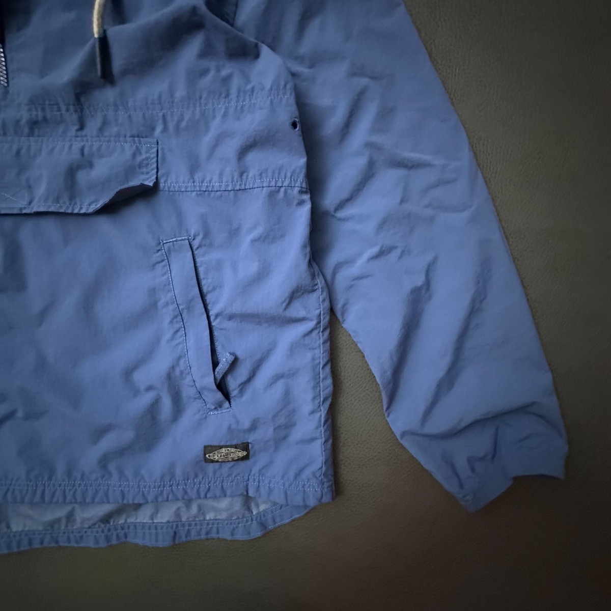 CPO Provisions Jacket Mens Medium Blue Tactical Anorak Windbreaker 100% Nylon View 2