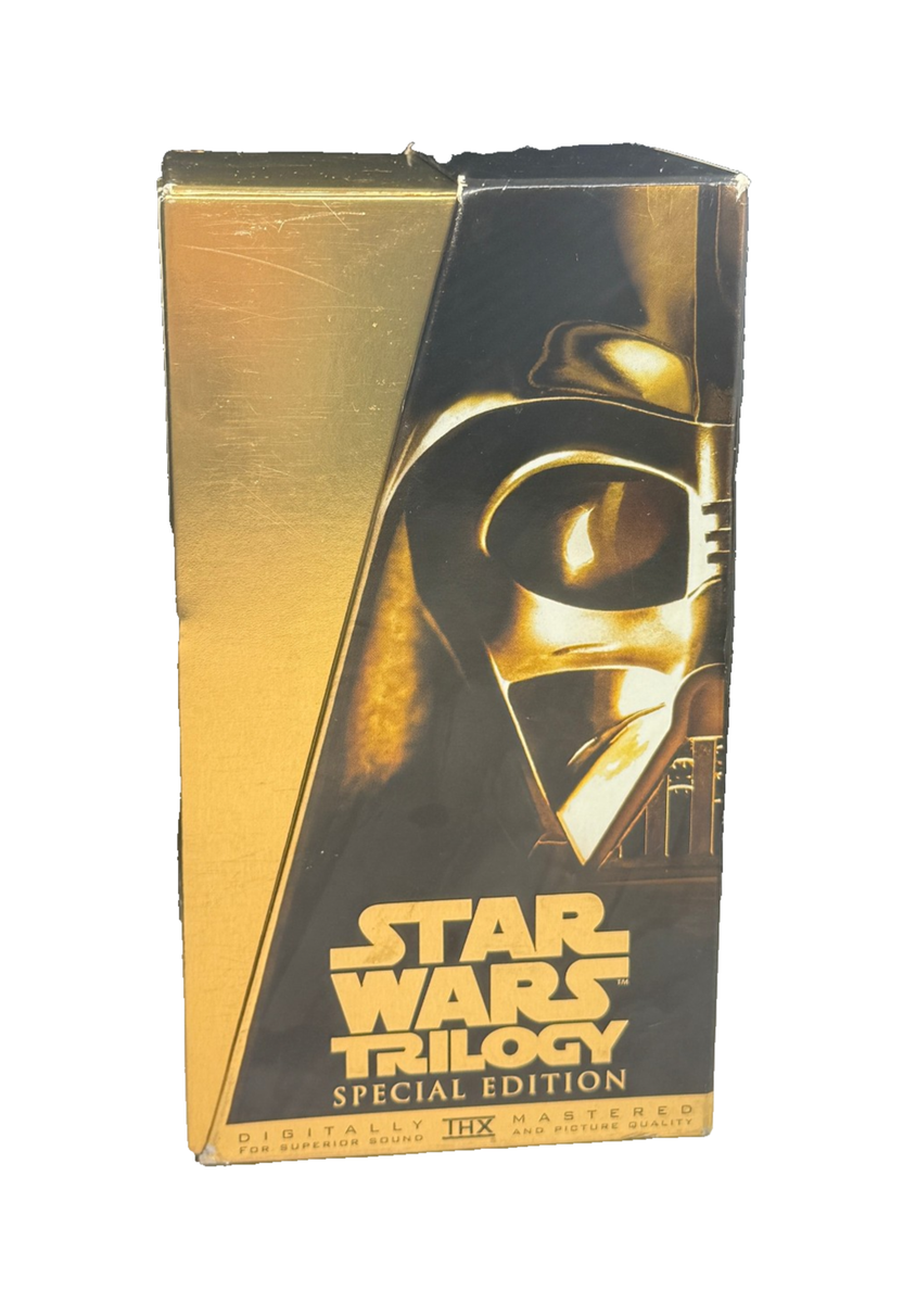 VHS STAR WARS TRIOLOGY 1997 Special Edition Box Set 20thCenturyFox