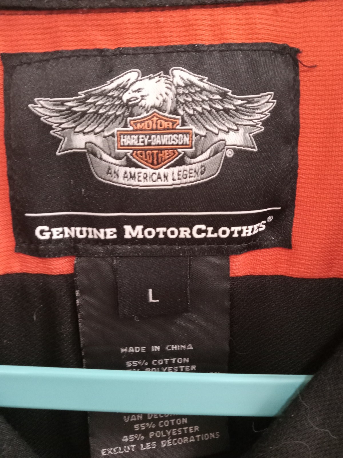 Authentic Harley Davidson button down short sleev… - image 3
