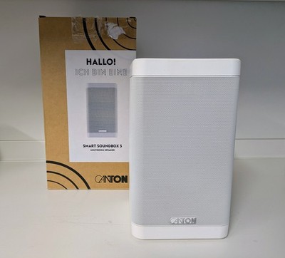 Canton Smart Soundbox 3 Multiroom Lautsprecher weiß Bluetooth AirPlay 2