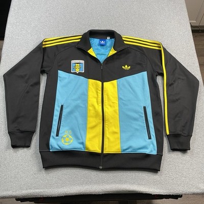 2007 Adidas Track Jacket Mens XL Bahamas Soccer Football 3 Stripe