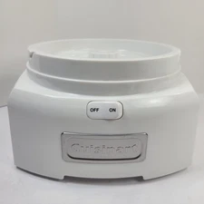 Cuisinart Ice Cream Maker ICE-21 Motor Base Replacement Part Tested and Working