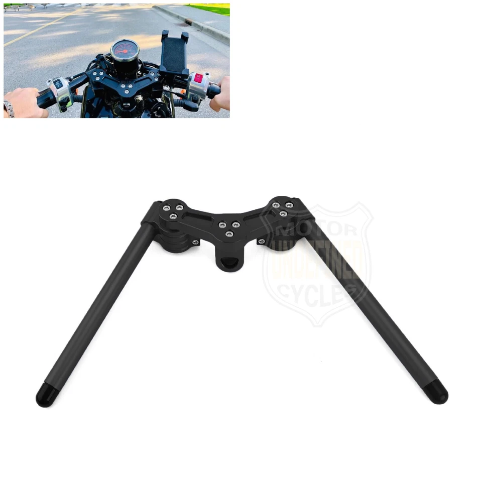 For Honda Ruckus 50 Zoomer NPS50 Scooter Handlebars Handle Bars Kit Modified US - Image 2 of 4