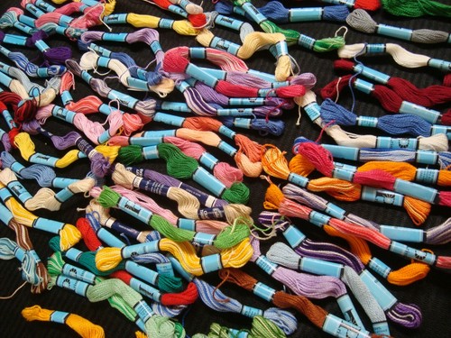 New 94 skeins Lot PRISM Thread Embroidery cross stitch Floss cotton Craft 10 yd - Picture 2 of 4