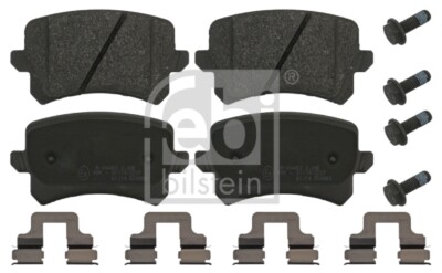 FEBI BILSTEIN 16991 Bremsbelagsatz, Scheibenbremse für AUDI,SEAT,VW
