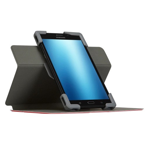 Targus THZ78403GL SafeFit Rotating Universal Tablet Case 7 8.5" Red - Picture 3 of 3