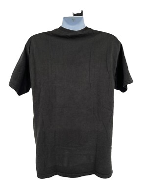 Vintage 90s Stussy Black Rock Music Double S Graphic T Shirt Mens