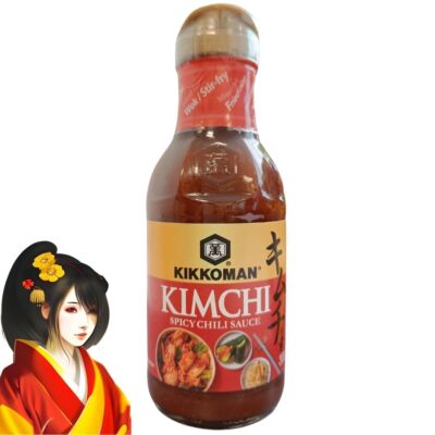 Kikkoman Kimchi Spicy Chili Sauce 300g pikant feurig aromatisch scharf herzhaft